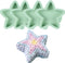 SHANIABELLE 4Pcs Star-Shaped Layer Cake Pans Set, 6 Inch Baking Bakeware, Rainbow Cake Molds for Children's Day Pizza Vegetable Pancake and Resin ...