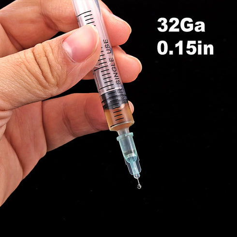 100pcs 32 Ga 4mm/0.15in Laboratory Tools Individually Sealed...
