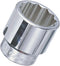 Genius Tools 3/4" Dr. 24mm Hand Socket (12-Point) (CR-Mo) - 635224...