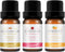 LOXIM Discovery Collection Essential Oil Set of 3 (Santal Sparkle, Rose Sugar, Citrus Pop) Fragrance Oils for Aromatherapy Diffuser, 100% Pure Nat...