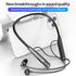 Wireless Waterproof Sports Earphones with 50 Hours of Playback time, Bluetooth Earphones with Microphone, in Ear Noise Reduction, Used for Gym Run...