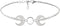 Sacina Gothic Crescent Moon Choker Necklace, Crescent Moon Zinc Alloy Pendant, Goth Gift for Women (Zinc Alloy Moon)...