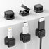 Magnetic Cable Clips, 6 Pack Cord Organizer Holder, for Desk Cable Management, Adhesive Wire Keeper for Desk in Bedroom Living Room Kichen Office ...