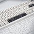 4pcs Keycaps, Black Topographic KeycapsPBT Keycap Cherry Profile Dye-Sublimation Space Bar 6.25U ESC Enter Custom Keycap Set for Mechanical Keyboa...