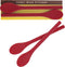 Honey Bear Kitchen Silicone Stirring Spoon (Set of 2, Super Scarlet) for Coffee & Tea...