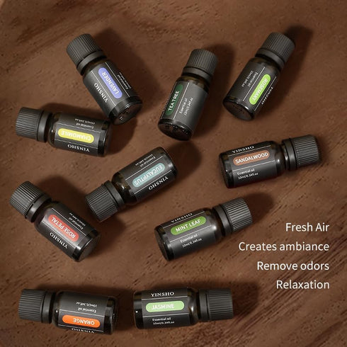 Botanical Aromatherapy Essential Oil, Oily Aromatherapy Essential Oil, Suitable for Diffuser, Massage, Sleep, Bath, Spa, Skin and Hair Care 0.33oz...