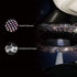 Car Rear View Mirror with Crystal Diamonds Bling Rhinestones Car Rear View Mirror for Women,Car Interior Trim,Best Birthday Holiday Gift Car Rearv...
