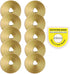 Titanium Coated Rotary Cutter Blades 45mm 10 Pack Replacement Blades Quilting Scrapbooking Sewing Arts Crafts,Sharp and Durable...