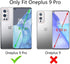 Military Grade Drop Impact for Oneplus 9 Pro Case Oneplus 9 Pro 5G Case 360 Metal Rotating Ring Kickstand Holder Armor Heavy Duty Shockproof for O...