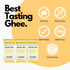 Original Grass-Fed Classic Ghee Butter by Indian Milk & Honey Handmade, Locally Sourced, Lactose, Gluten & Casein Free – Convenient & Portable Ghe...