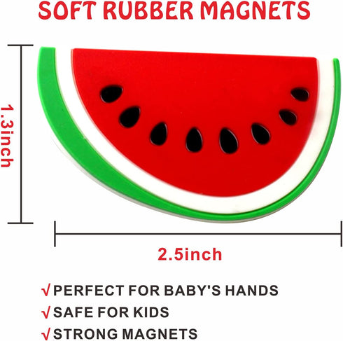 Refrigerator Magnets for Todders, Fruit Fridge Magnets for Babies Kids Gift...