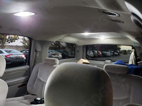 14 Piece White Interior LED Lights Kit for Chevrolet Chevy Avalanche 2007 2008 2009 2010 2011 2012 2013 2014 Super Bright 6000K Interior LED Light...