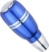 Arenbel 4" Automatic Gear Shift Grip Knob Head Alloy Push Button Car Lever Stick Shifter Handle Fit Most Auto Manual Transmission Vehicles, Blue...