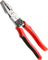Lineman's Pliers, Combination Pliers with Wire Stripper/Crimper/Cutter Function, Heavy Duty Side Cutting High-Leverage Plier, 8-1/2 inch (HX-1-002...