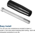 uxcell Revolving Handle Grip, 1Pcs M12x100mm(DxL) Threaded Handwheel Screw Knobs Crank Handle for Industry Lathe Milling Machine...