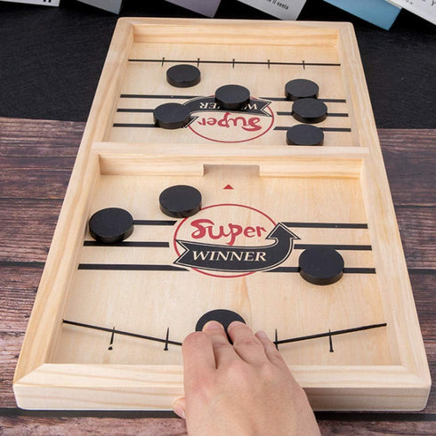 Fast Sling Puck Game,Sling Puck Game, Sling Board Games Toy,Paced Winner Board Games Toys for Kids & Adults...