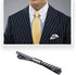 Men's Screw Thread Collar Clips Tie Collar Bar Pin Gold Silver Black Metal Cravat Clip Shirt Collar Pin...