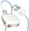 NEWDERY Charger Cable for Fitbit Sense/Versa 3/Sense 2/Versa 4 & Pixel Watch 2, Premium Nylon Braided USB C Charging Dock, Durable Replacement Mag...
