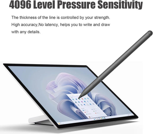 DQ100 Stylus Pen for Microsoft Surface Pen Model 1776 Copmatible with Surface Pro 9/8/X/7+/6/5/4/3, Surface Go 3/2/1, Surface Laptop/Studio 4/3/2/...