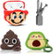 (3Pack) Case for AirPods Pro 2nd/1st Generation with Cleaning kit, XMBYGY Cute Skin Design Silicone Cartoon Charging Case Protective Covers with K...