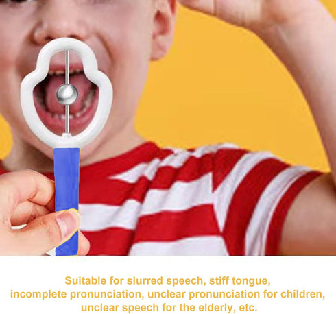 Tongue Tip Exerciser, 2 Modes Safe Training Tongue Muscle Strength Mouth Trainer Oral Muscle Strength Tongue Training Tool Tongue Tips Training To...