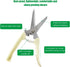 4-pack long Garden Flower Scissors 7.7 Inch...