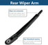 Rear Windshield Wiper Blade Arm Set for Nissan Rogue 2008-2013 / for Nissan Juke 2011-2016 / for Nissan Qashqai 2008-2013, Rear Windshield Wiper K...