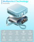 Mini Portable Charger Power Bank,22.5W 10000mAh Fast Charging Portable Phone Charger with Built in iOS and USB C Output Cable,LED Display Travel B...