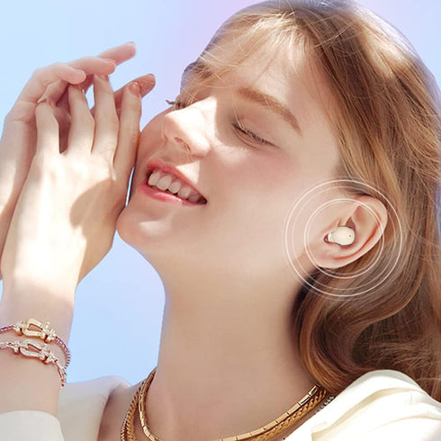 Kamon K14 Wireless Earbuds with Wireless Charging Case, Bluetooth 5.3, Touch Control Waterproof, in Ear Stereo Headphones Built in Mic Headset Pre...