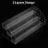 3 Layers Acrylic Paint Organizer Paint Holder Perfect for Craft Hobby Paint Storage, Acrylic Paint Storage, Craft Paint Storage, Paint Rack for 2 ...