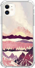 Mountain Sunrise Art Case Compatible with iPhone 11, Landscape Forest Color Abstract Art Case for Girl Women Men, Unique Soft TPU Bumper Case Cove...