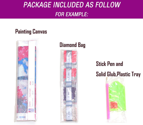DIY 5D Diamond Painting Kits for Adults Diamond Art Diamond Painting Full Drill Arts Craft by Number Kits for Beginner Home Decoration 12x16 inch ...