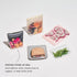 W&P Porter Silicone Reusable Storage Bag, Sandwich (36oz Stand-Up), Blush, Food Storage Container, Microwave and Dishwasher Safe, Easy Cleaning, 1...