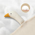 Organic Cotton Security Blanket for Baby Boys and Girls, Khaki Goose Soft Baby Loveys Muslin Cotton Blanket, Breathable Security Blanket Great...