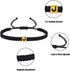 Initial Bracelets for Women Men Woven Rope Braided Letter Bracelet Gold 26 Alphabet Handmade Adjustable Black String Bracelet Jewelry Gifts - A...