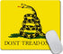 Gaming Mouse Pad Custom, Don't Tread On Me Flag Yellow Rectangle Non-Slip Rubber Mousepad Gaming Mouse Pad...