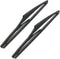 2 Pack Rear Wiper Blades for Jeep Grand Cherokee 2014-2022 / Hyundai Accent 2012-2022 / Toyota Prius V 2012-2019 / Kia Soul 2010-2019/ Hyundai Kon...