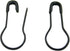 1000pcs 0.8" Metal Gourd Pin/Bulb Pin/safety Pins/Clothing Tag Pins Bulb Pin/Calabash Pin Bead Needle Pins DIY Home Accessories (black)...