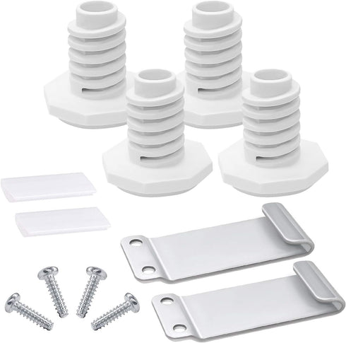 W10869845 Dryer Stacking Kit by Romalon Fit for Whirl-pool Washer And Dryer Replace Number W10298318RP,1862761, 52774, AH3407625 By Romalon