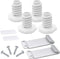 W10869845 Dryer Stacking Kit by Romalon Fit for Whirl-pool Washer And Dryer Replace Number W10298318RP,1862761, 52774, AH3407625 By Romalon