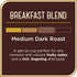 Don Francisco's Breakfast Blend Coffee - 12 K-Cup Compatible Single-Serve Pods - 100% Arabica - Fruity Aroma, Rich Flavor - Recyclable through Ter...