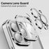 Magnetic Case for iPhone 15 Pro Max Phone. TPU Shockproof Electroplated Bumper, Camera Lens Protector, Waterproof Transparent Case., Silver...