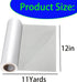 Double Sided Iron On Adhesive Film?12in x 11Yd??Heavy Weight Double-Sided Press-on Patch Heat Melt Fabric Glue Sheet Permanent Fusible Adhesive Sh...