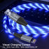 LED iPhone Light up Charger Cable, | Apple MFi Certified | USB A to Lightning Fast Charging Cord Compatible with iPhone 13 Pro Max 12 Mini 11 X XS...
