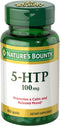 Nature's Bounty 5-HTP Pills and Dietary Supplement, Supports a Calm and Relaxed Mood, 100mg, 60 Capsules...
