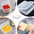 Cheese Storage for Fridge Utensil Holder 2pcs s Deli Meat Saver Airtight Butter Boxes Food Serving Dishes with Lids Meal Prep Container for Kitche...