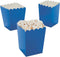 2 Pack of 24 Fun Express Mini Blue Popcorn Boxes...
