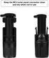 6 Pairs Solar Panel Connector Caps, Dust & Weather Resistant Solar Cable End Male and Female Cap Solar Panel Accessories...