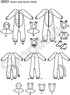 Simplicity 2853 Gorilla, Lion, bear and Cat Sewing Pattern for Adult Men and Women by Andrea Schewe Sizes XS-XL, Red...
