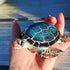 Small Turtle Figurines for Fairy Garden Accessories Outdoor Decor Miniature Sea Turtle Statue for Outside Garden Pond Decorations Animals Figure S...
